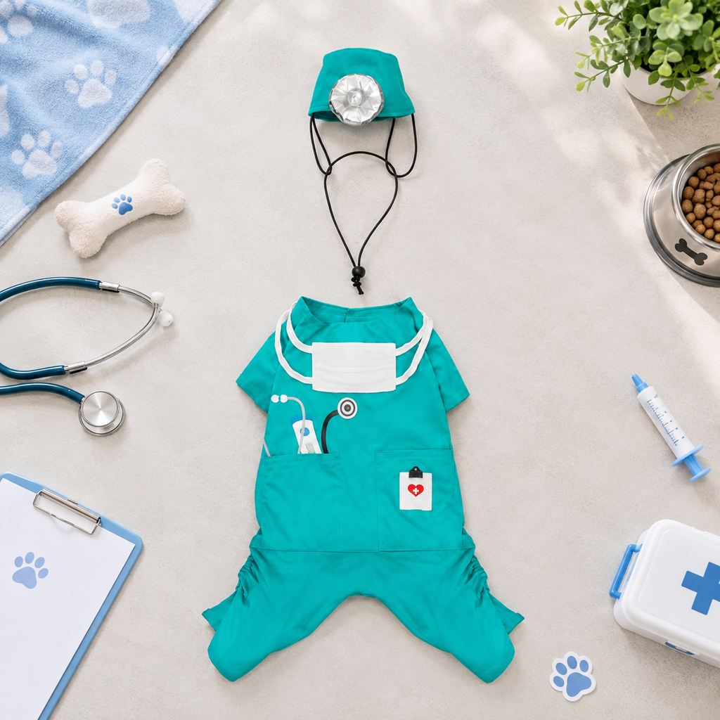 Nurse Pet Costume