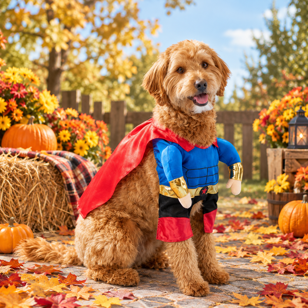 Superhero Cape Pet Costume